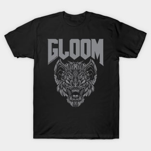 Grey Plant & Doom Bat T-Shirt